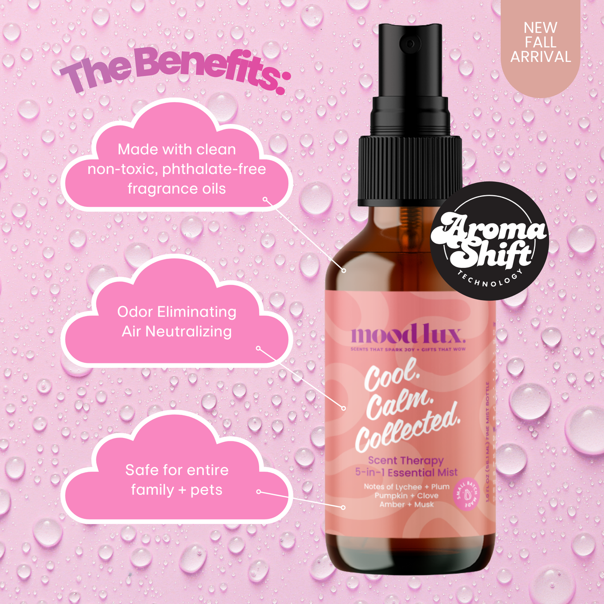 Cool, Calm, Collected 5 In 1 Essential Mist