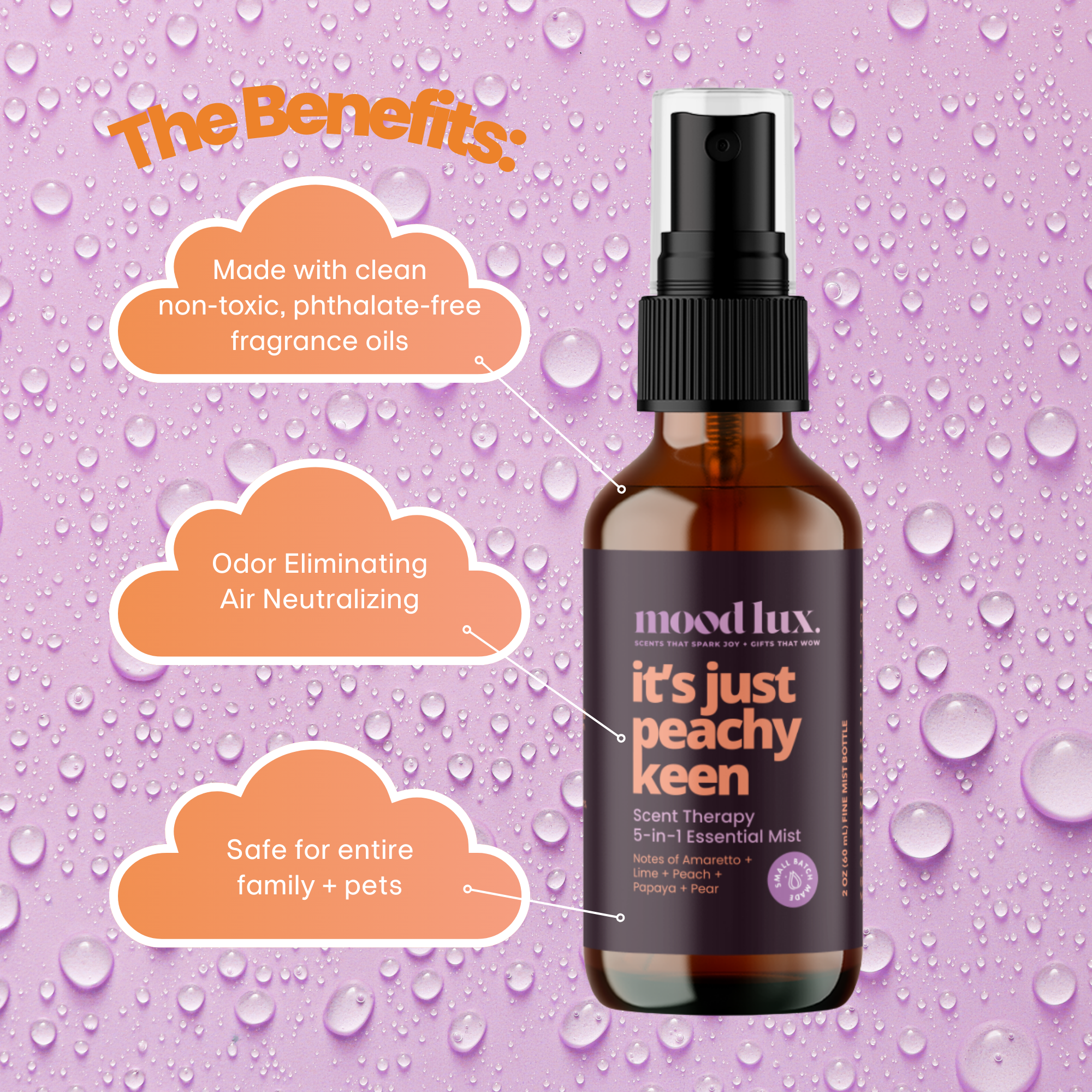 It's Just Peachy Keen 5 In 1 Essential Mist