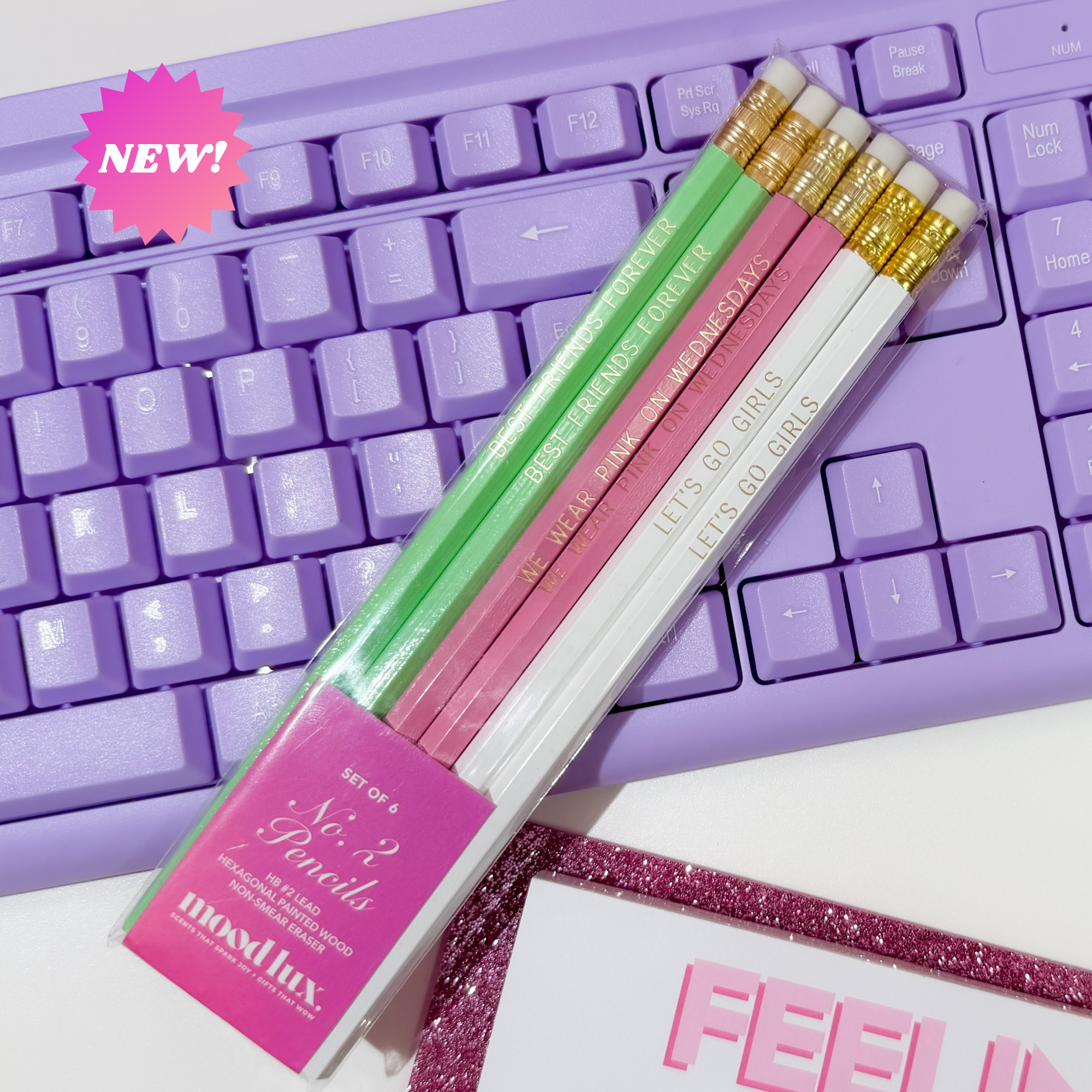 BFF Pencils (set of 6)
