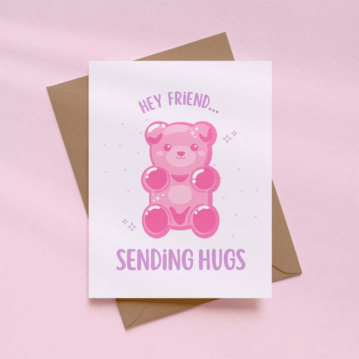 Sending Hugs Greeting Card