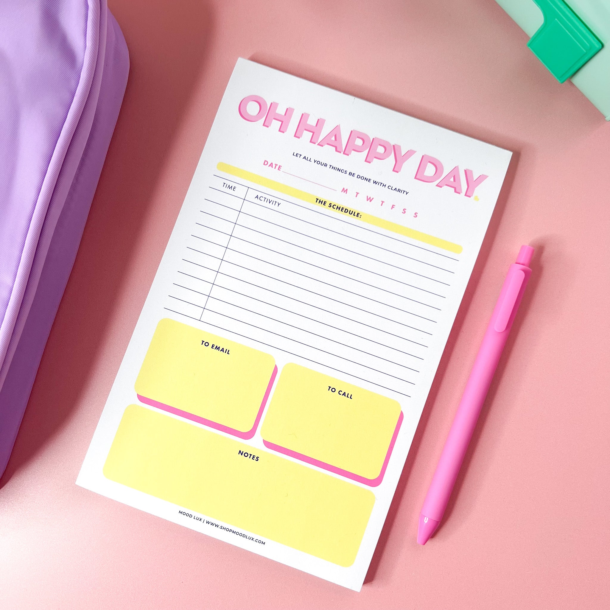 Oh Happy Day Notepad