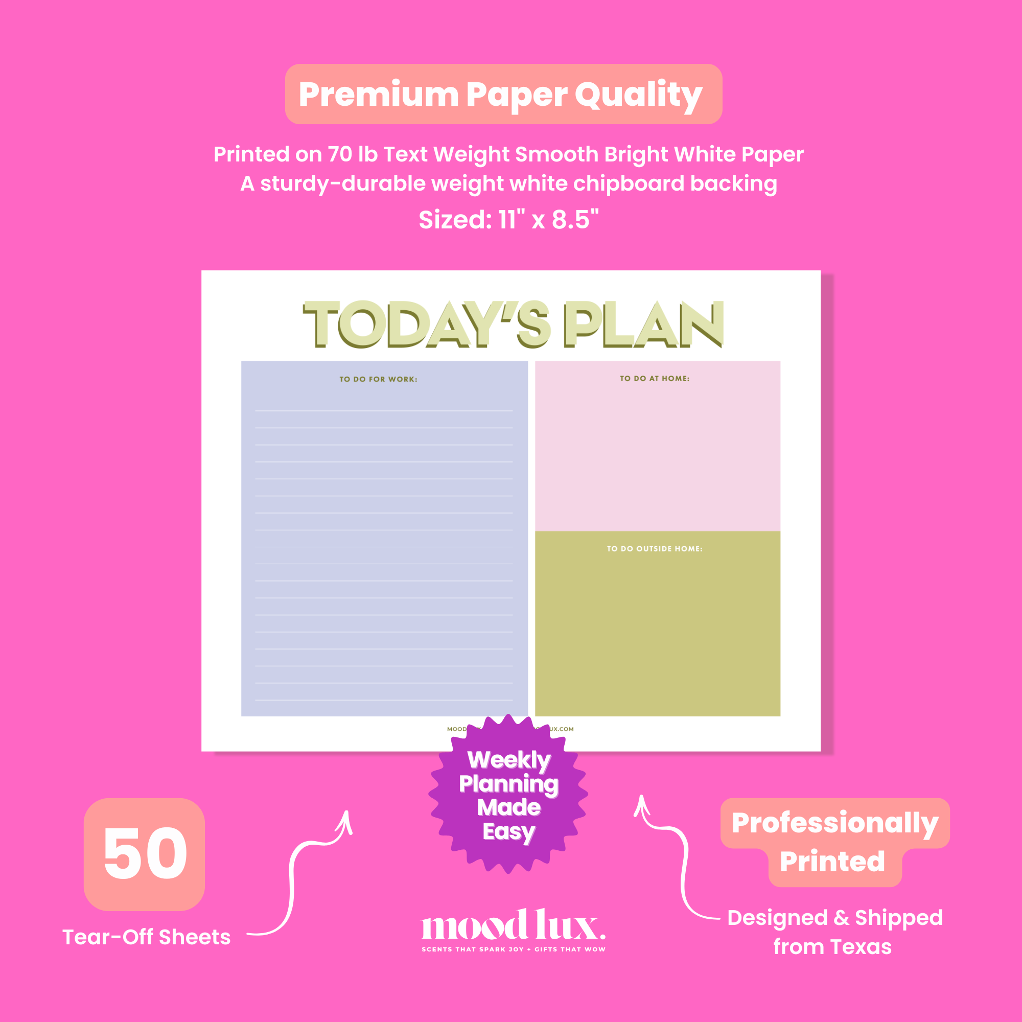 Today's Plan Tearaway Pad