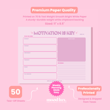 Motivation Is Key Tearaway Pad