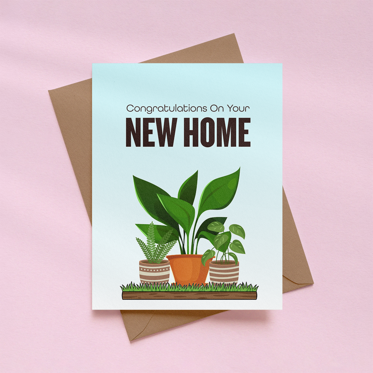 Congratulations On Your New Home Greeting Card