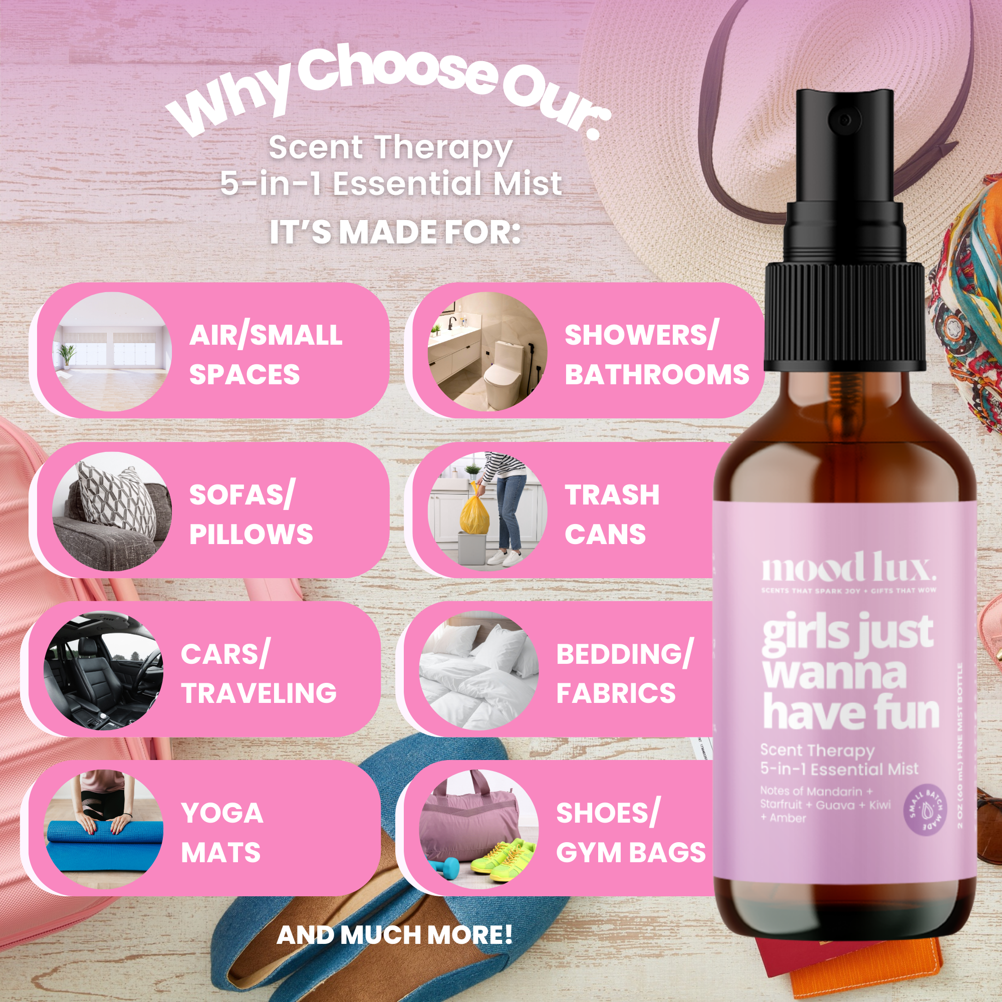 Girls Just Wanna Have Fun 5 In 1 Essential Mist