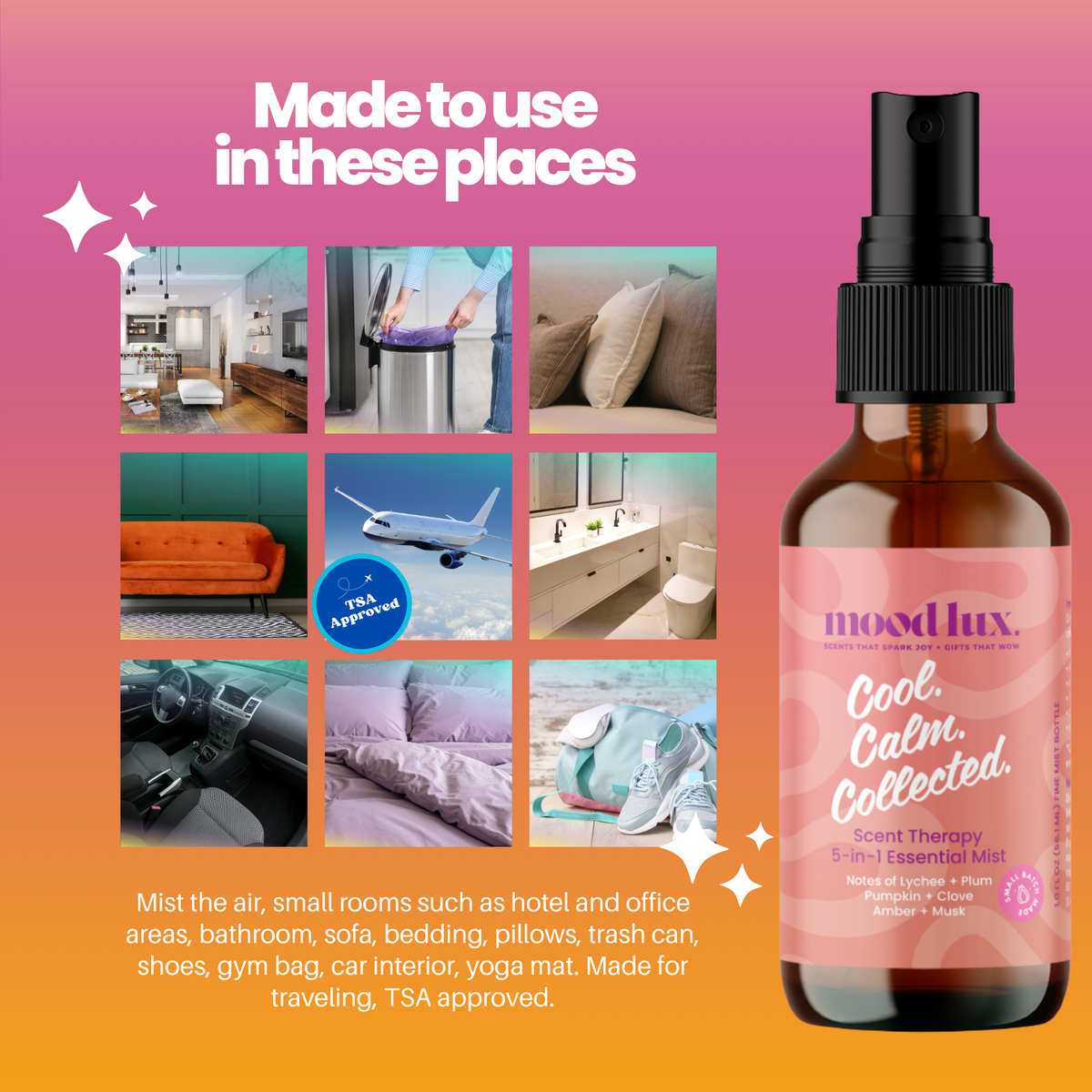 Cool, Calm, Collected 5 In 1 Essential Mist