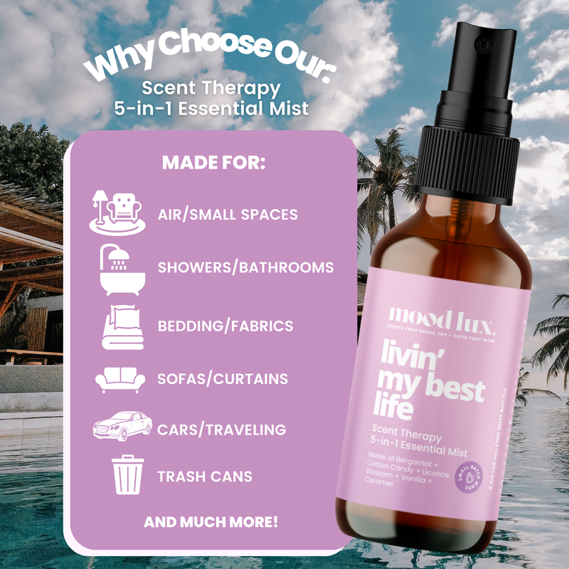 Livin' My Best Life 5 In 1 Essential Mist