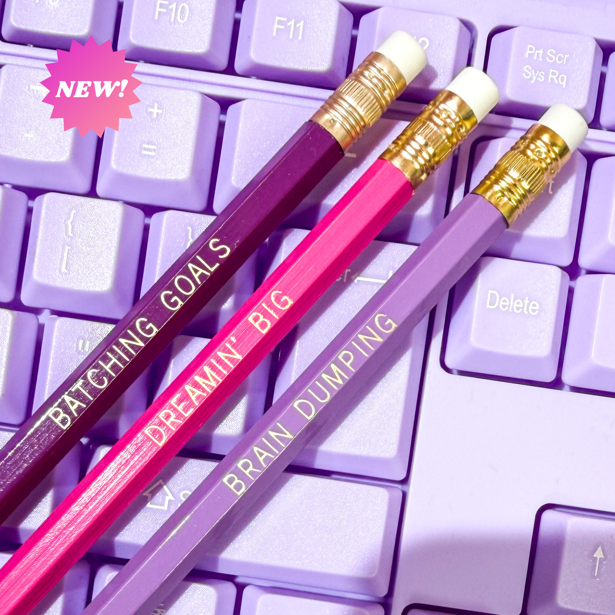 Motivation Pencils (set of 6)