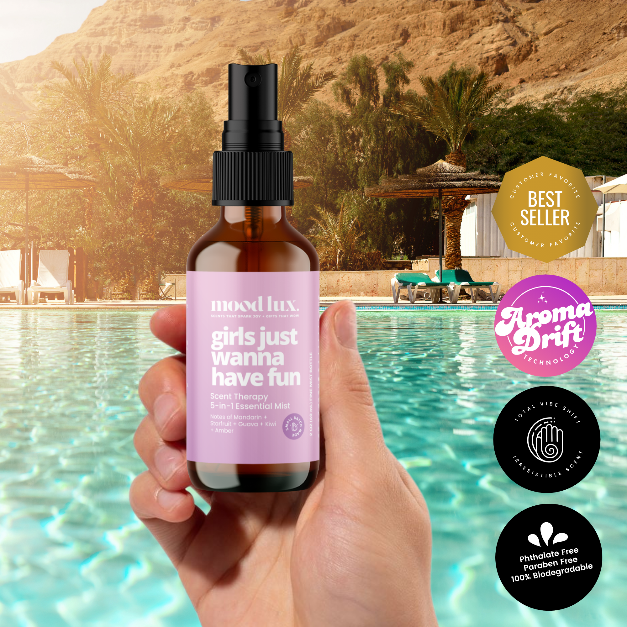 Girls Just Wanna Have Fun 5 In 1 Essential Mist