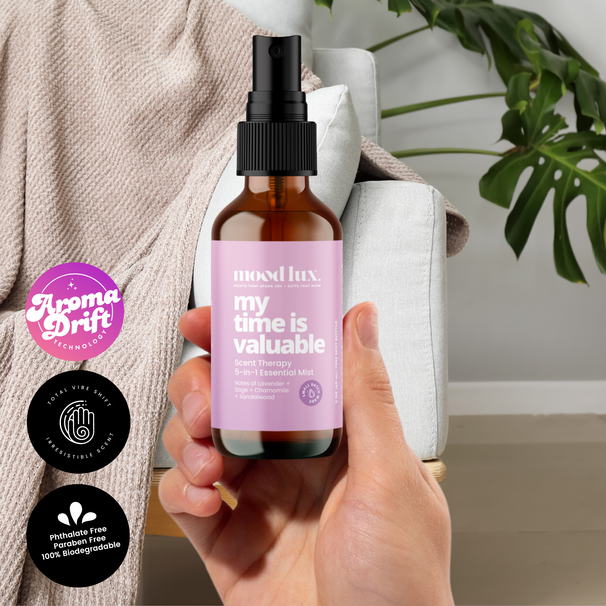 My Time Is Valuable 5 In 1 Essential Mist