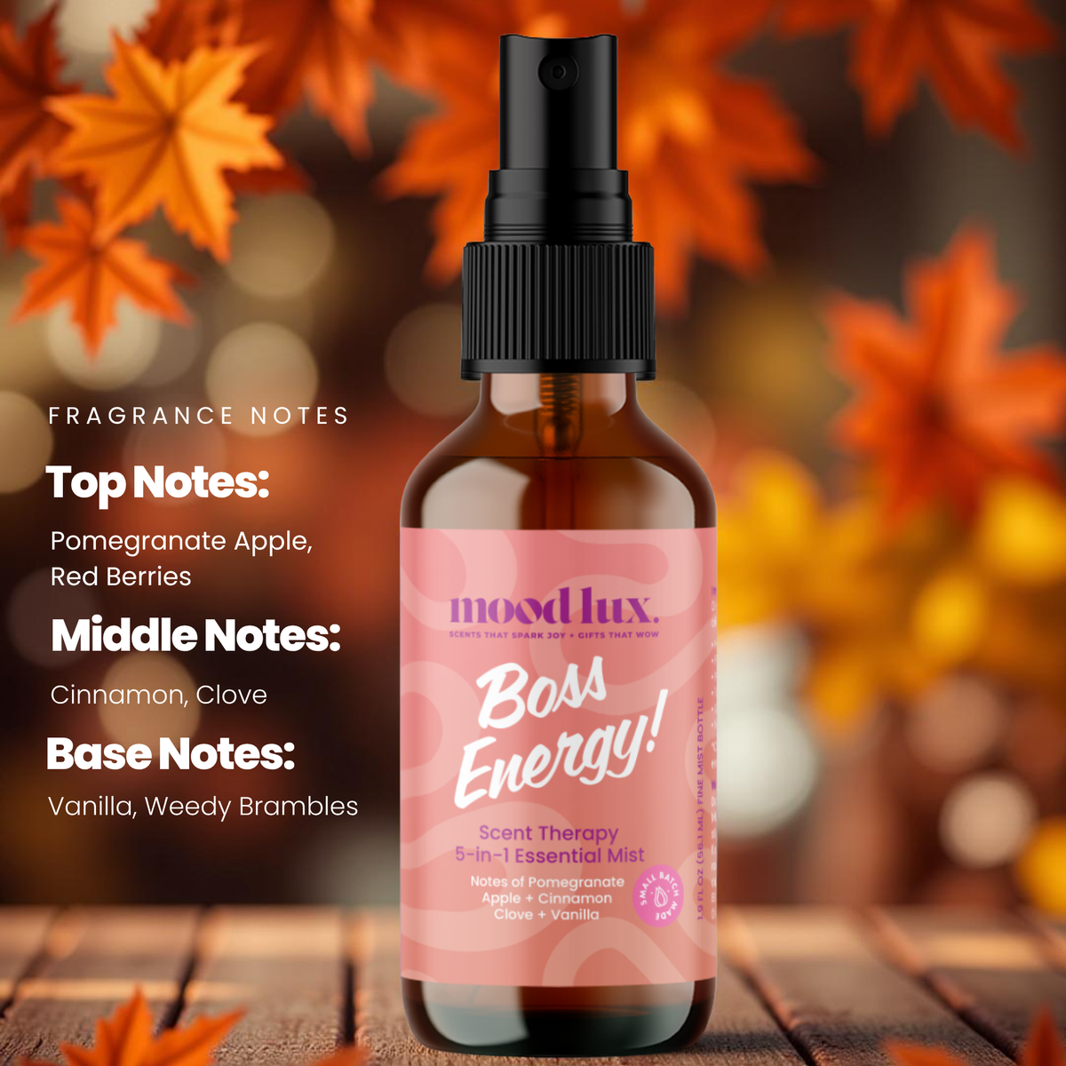 Boss Energy! 5 In 1 Essential Mist