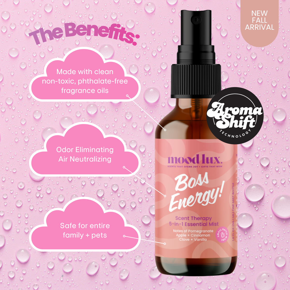 Boss Energy! 5 In 1 Essential Mist