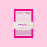 The Quick Notes (Purple/Pink) Notepad