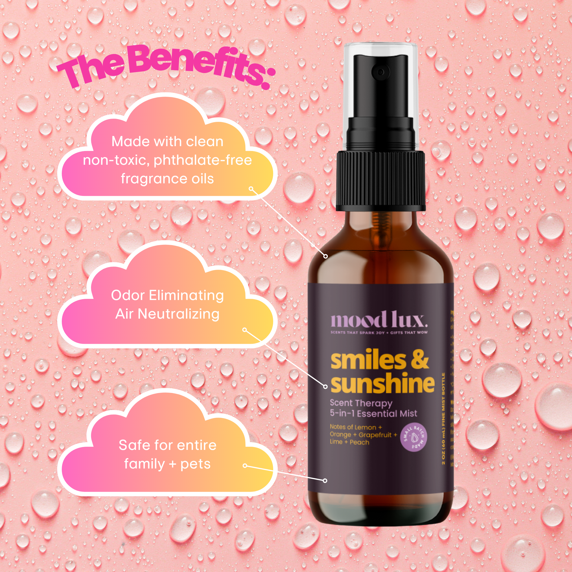 Smiles & Sunshine 5 In 1 Essential Mist