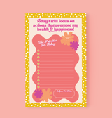 Today I will focus...Notepad