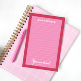 Hey Cutie...Notepad