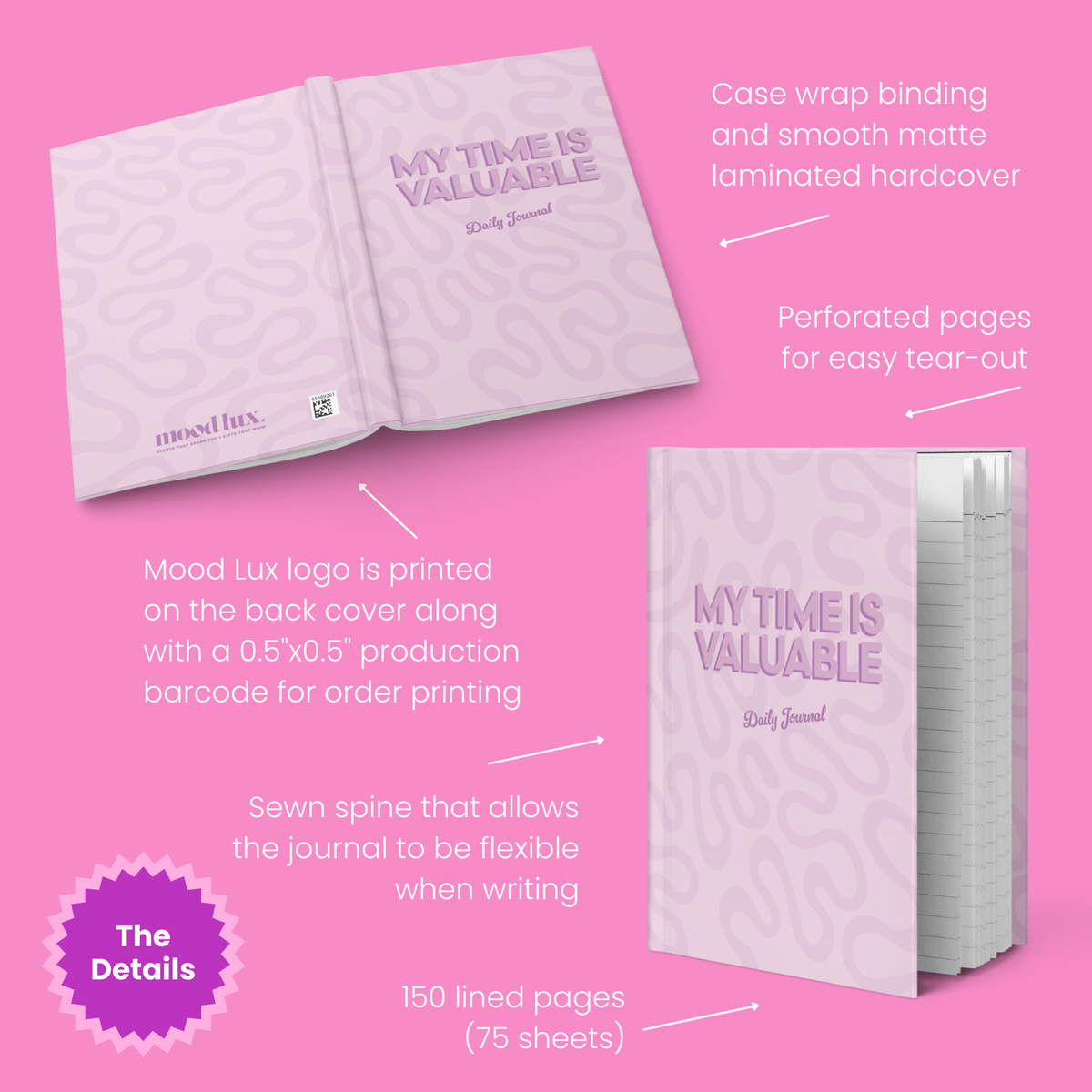 My Time Is Valuable Journal