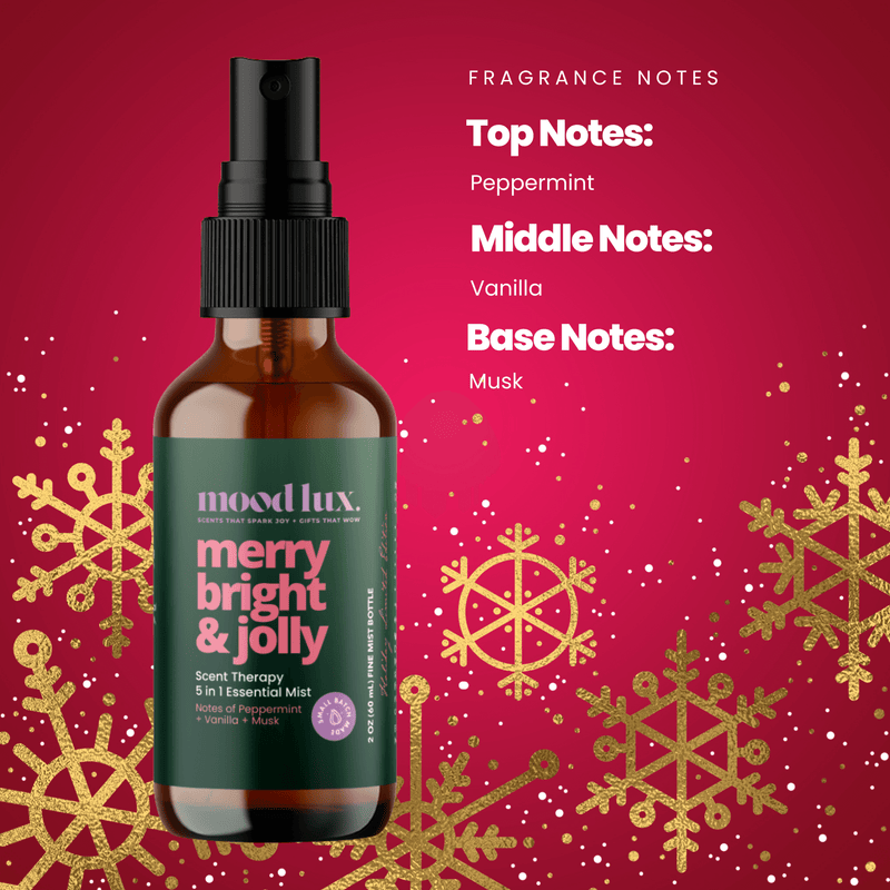Merry, Bright, & Jolly 5 In 1 Essential Mist