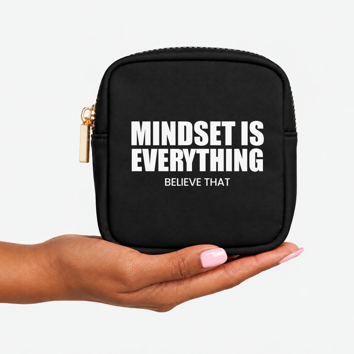 Mindset Is Everything Small Pouch