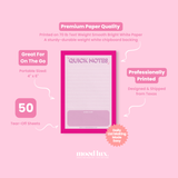 The Quick Notes (Purple/Pink) Notepad