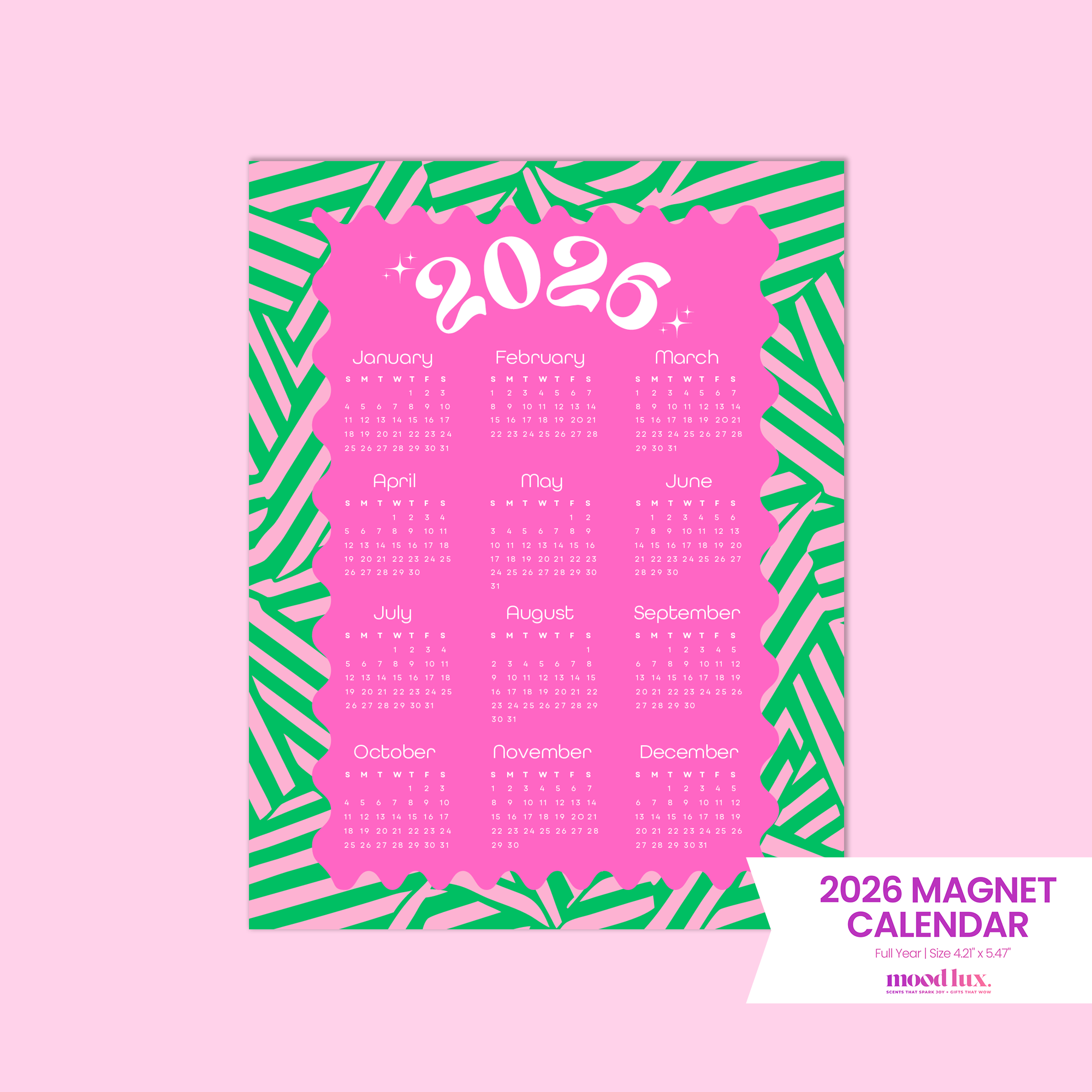 2026 Magnet Calendar