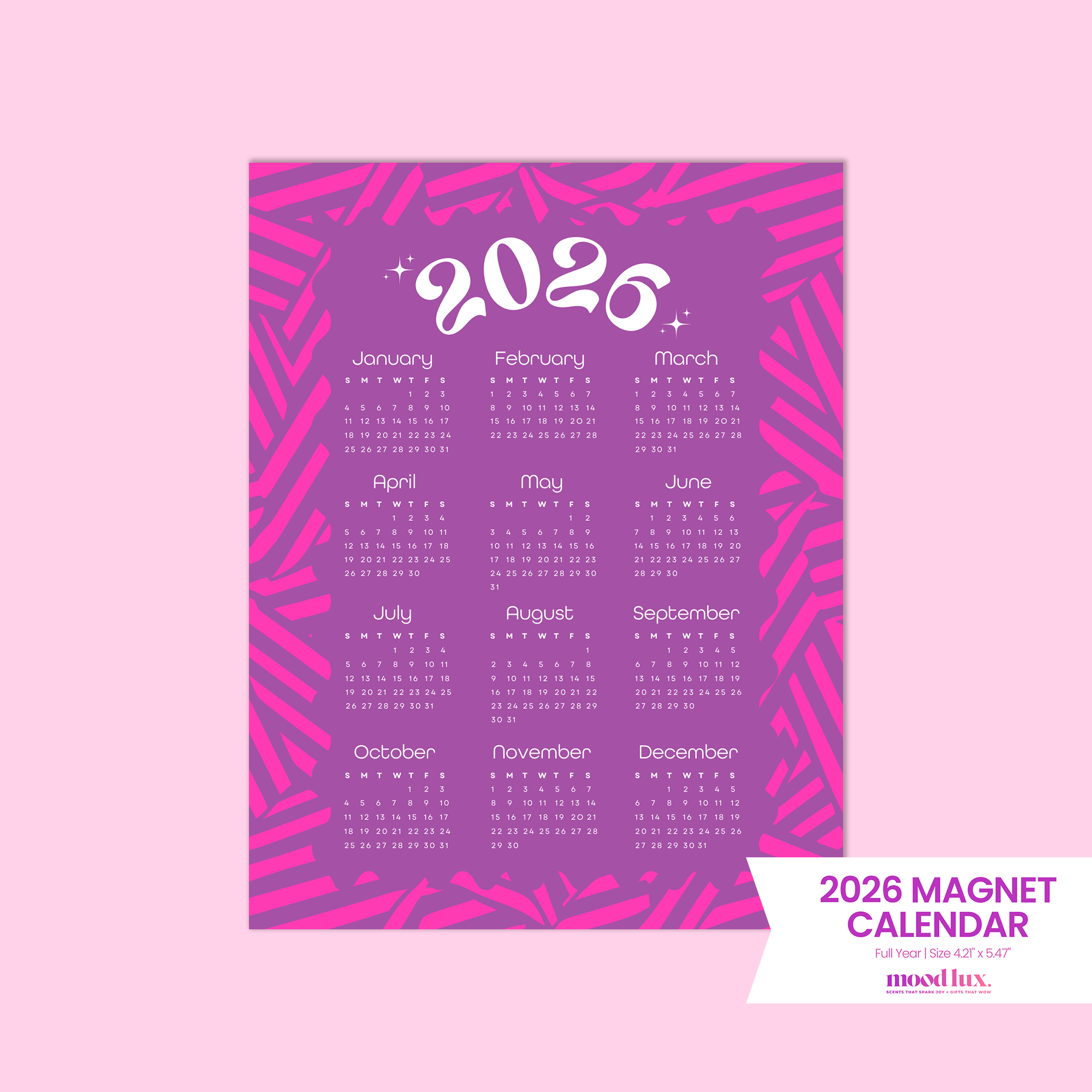 2026 Magnet Calendar