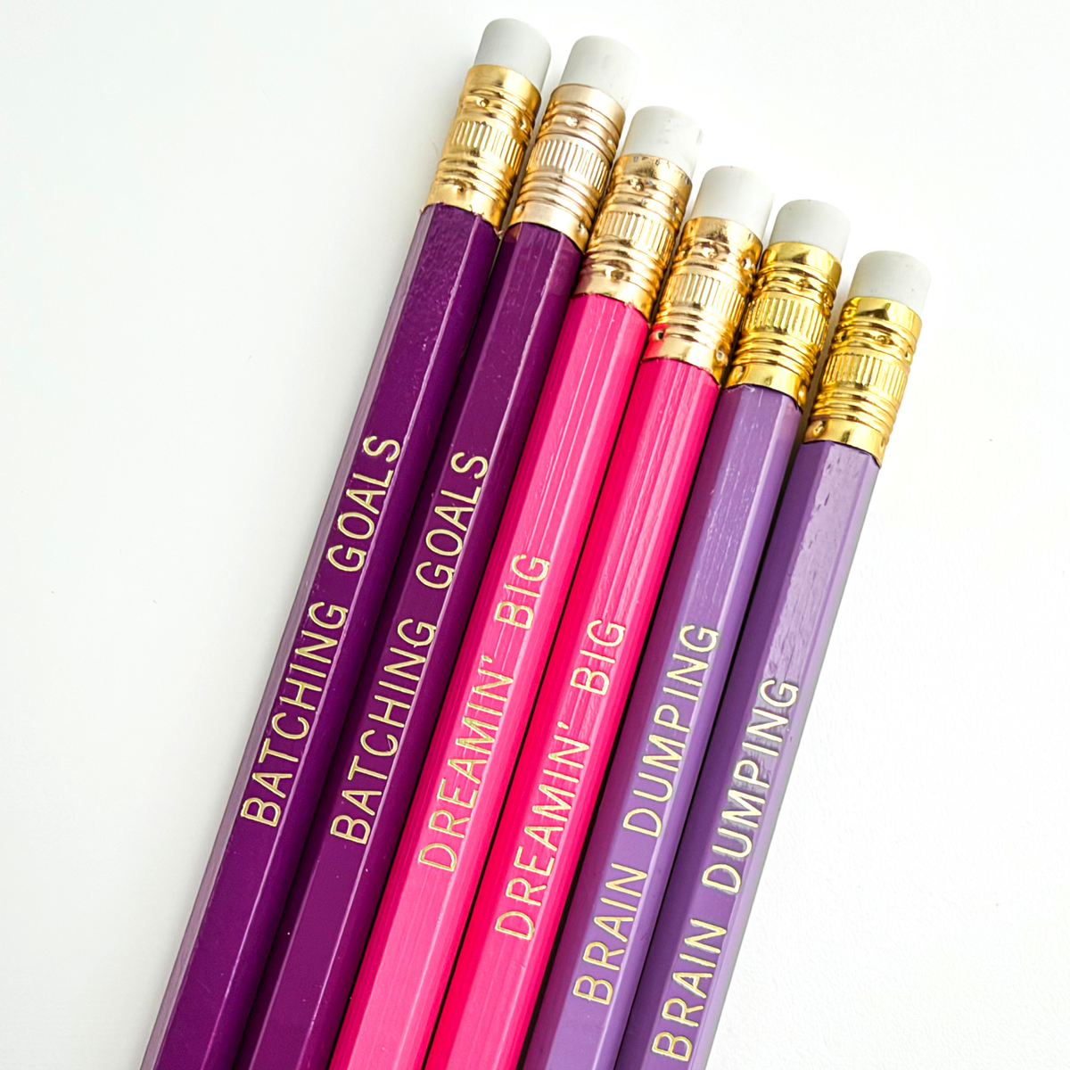 Motivation Pencils (set of 6)