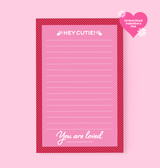 Hey Cutie...Notepad