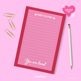 Hey Cutie...Notepad